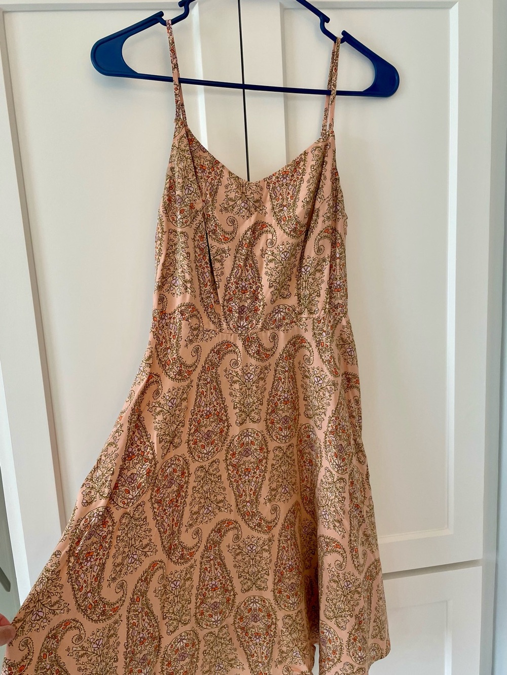 Women’s Pink Paisley Dress - XS (NWT)